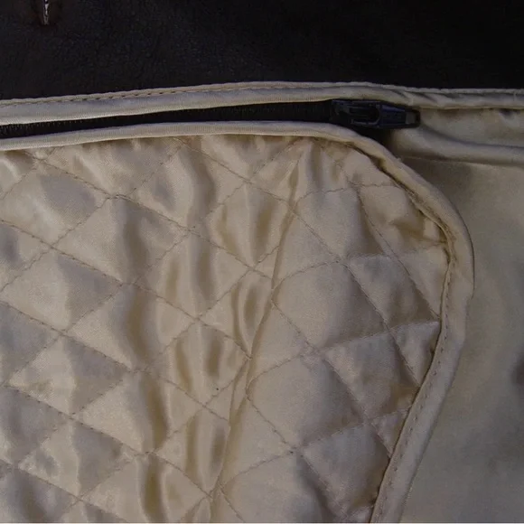 Jim & MaryLou Real Leather Men's Jacket Size M Thinsulate Thermal Insulation